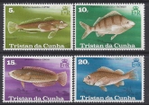 1978 Tristan Da Cunha. SG.246-9  Fish set 4 values U/M (MNH)