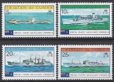 1978 Tristan Da Cunha. SG.250-3  Royal Fleet Auxillary Vessels. set 4 values U/M (MNH)