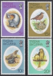 1979 Tristan Da Cunha. SG.255-8  Wildlife Conservation.  set 4 values U/M (MNH)