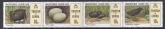 1981 Tristan Da Cunha. SG.315-8 Inaccessible Island Rail.  set 4 values U/M (MNH)