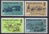 1983 Tristan Da Cunha. SG.345-8  Land Transport. set 4 values U/M (MNH)