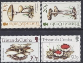 1984 Tristan Da Cunha. SG.369-72  Fungi.  set 4 values U/M (MNH)