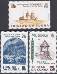 1985 Tristan Da Cunha SG.386-8 Shipwrecks (1st series) set 3 values U/M (MNH)