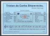 1985 Tristan Da Cunha  MS.389 Shipwrecks (1st series) mini sheet  U/M (MNH)