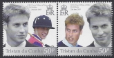 2003 Tristan Da Cunha. SG.779-80   21st Birthday of Prince William of Wales. set 2 values U/M (MNH)