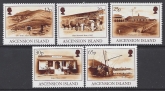 1995 Ascension Island. SG.647-51  Late 19th Century Scenes. set 5 values U/M (MNH)