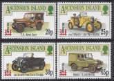 1996Ascension Island.  SG.675-8  Capex 96 Int. Stamp Exhibition Toronto. set 4 values U/M (MNH)