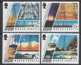 1996 Ascension Island. SG.695-8  30th Anniversary of BBC Atlantic Relay Station. set 4 values U/M (MNH)
