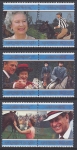 1997 Ascension Island. SG.719-24 Golden Wedding of Queen Elizabeth & Prince Philip. set 6 values  U/M (MNH)