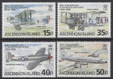 1998 Ascension Island.  SG.742-5  80th Anniversary of Royal Air Force. set 4 values U/M (MNH)
