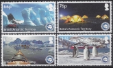 2016 British Antarctic.  SG.691-4   IAATO. set 4 values U/M (MNH)