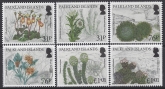 2016 Falkland Islands - SG.1353-8  Endemic Plants. set 6 values U/M (MNH)