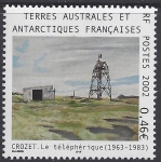 2002 French Antarctic - SG.483 Cable Cars on Crozet Island.  U/M (MNH)