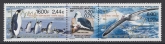 2000 French Antarctic - SG.431-3 (431a)  Demographic Database of Birds.  U/M (MNH)