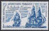 1980 French Antarctic - SG.145 AIR.  Arrival at Amsterdam Island od D'Entrecasteaux and De Kermadec Commemoration.  U/M (MNH)