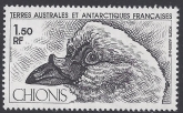 1981 French Antarctic - SG.162  'AIR' Sheathbill.   U/M (MNH)
