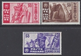 1935 Italy SG.450-2  University Contests. set 3 values M/M
