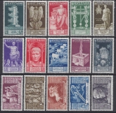 1937 Italy. SG.506-20 Birth Bimillenary of Augustus The Great. set 15 values M/M