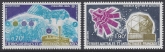 1979 French Antarctic - SG.128-9  Air.- Satellite Research 2 values u/m (MNH)