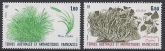 1987 French Antarctic - SG.221-2 Plants set 2 values.   U/M (MNH)