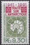 1991 French Antarctic. SG.281  30th Anniversary of Antarctic Treaty.   U/M (MNH)