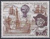1992 French Antarctic. SG.302  AIR - 500th Anniversary of Discovery of America by Columbus.   U/M (MNH)