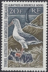 1968 French Antarctic SG.31  Black-Browed Albatross. very fine well centred. U/M (MNH)
