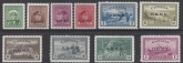 1949 Canada - SG.O162-71  KGVI overprinted O.H.M.S. set 10 values unmounted mint (MNH)