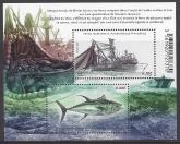 2017 French Antarctic - Tuna Fishing.  mini sheet . u/m (mnh)