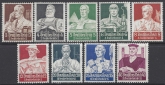 1934 Germany  SG.551-9 Welfare Fund. set 9 values U/M (MNH)