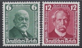 1935 Germany  SG.601-2 Berlin Motor Show & 50th Anniversary of First Motor Car. set 2 values U/M (MNH)