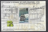 1999 South Georgia. MS.288 Australia 99 World Stamp Exibition. mini sheet U/M (MNH)