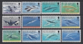 1994 South Georgia SG.231-42 Whales & Dolphins set 12 values U/M (MNH)