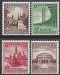 1938 Germany  SG.653-6 16th German Sports Tournament Beslau. set 4 values U/M (MNH)