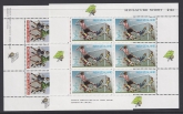 1970 New Zealand MS.942 Health mini sheets(2) Soccer U/M (MNH)