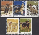 2006 New Zealand SG.2840-4 Chinese New Year (year of the Dog) set 5 values U/M (MNH)