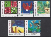 2007 New Zealand. SG.2996-3000 Christmas  set 5 values U/M (MNH)