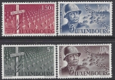 1947 Luxembourg  SG.498-501 Honouring General George S. Patton set 4 values U/M (MNH)