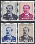 1950 Luxembourg. SG.539-42 National Welfare Fund. set 4 values U/M (MNH)