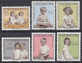 1962 Luxembourg. SG.710-715 National Welfare Fund. set 6 values U/M (MNH)