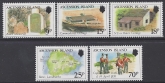 1988 Ascension Island. SG.456-60 150th Death Anniv. of Capt.William Bate set 5 values U/M (MNH)