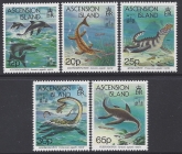 1994 Ascension Island. SG.619-23 Hong Kong 94 Int. Stamp Exhibition. set 5 values U/M (MNH)
