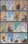 1996  Ascension Island. SG.679-94  Birds & their Young. set 16 values U/M (MNH)