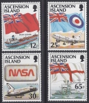 1997 Ascension Island. SG.709-12 Flags set 4 values U/M (MNH)