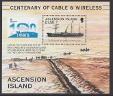 1999 Ascension Island.  MS.794 Centenary of Cable & Wireless Communications mini sheet. U/M (MNH)
