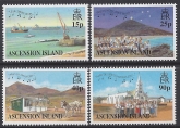 2000 Ascension Island.  SG.810-3 Christmas Carols. set 4 values U/M (MNH)