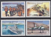 2002 Ascension Island. SG.844-7 20th Anniv. Liberation of The Falklands. set 4 values U/M (MNH)