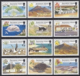 2002 Ascension Island. SG.851-62 Island Views. set 12 values U/M (MNH)
