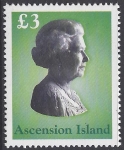 2003 Ascension Island. SG.875 Queen Elizabeth II Portrait. U/M (MNH)