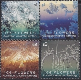 2016 Australian Antarctic.  SG.264-7 Ice Flowers. set 4 values U/M (MNH)